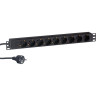 Блок розеток EXEGATE SERVERPRO PDU-19H902 AL-9S-EU1,8CU EX280848RUS