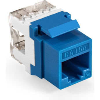 Модуль-вставка Keystone Jack RJ-45 EXEGATE KJ-8P8C-U-C5e-180-Dual