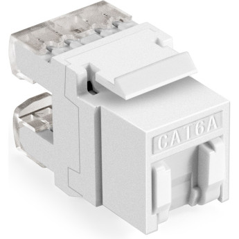 Модуль-вставка Keystone Jack RJ-45 EXEGATE KJ-8P8C-U-C6A-180SH-Dual